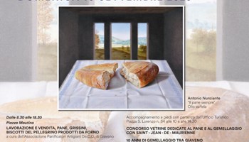"Giaveno città del buon pane": panettieri, visite ai mulini e dieci anni di gemellaggio