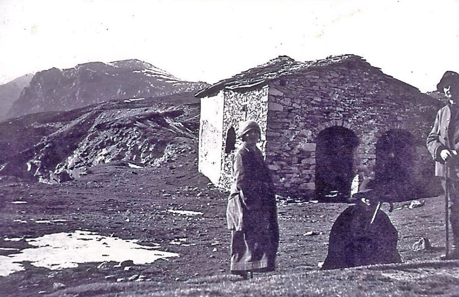 il Colle Bione in una foto del 1910